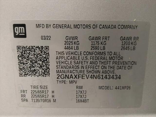 2022 Chevrolet Equinox FWD 1FL