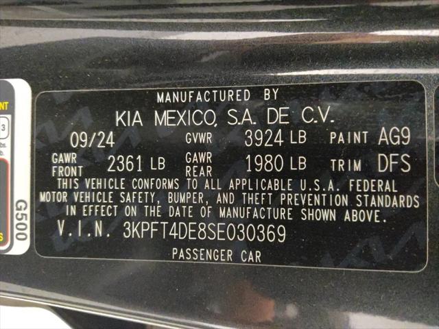 2025 Kia K4 LXS