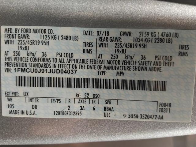 2018 Ford Escape Titanium
