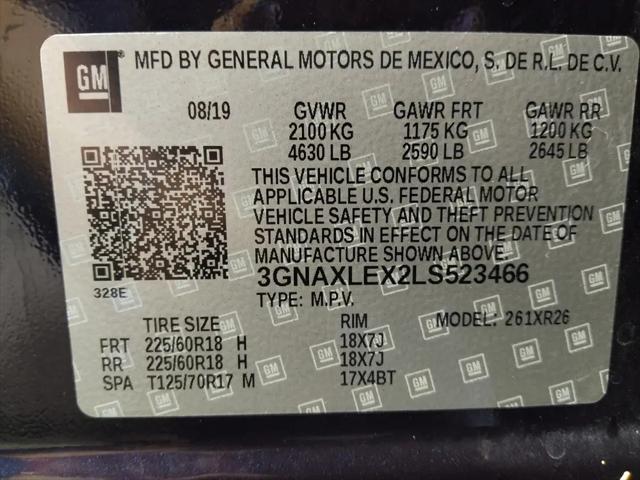 2020 Chevrolet Equinox FWD LT 2.0L Turbo