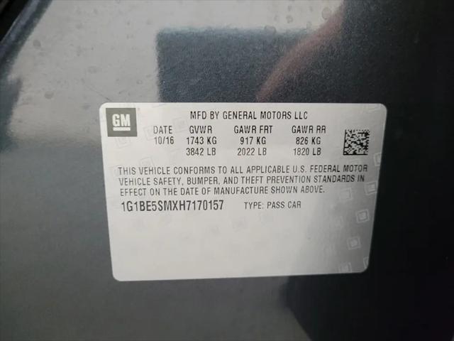2017 Chevrolet Cruze LT Auto