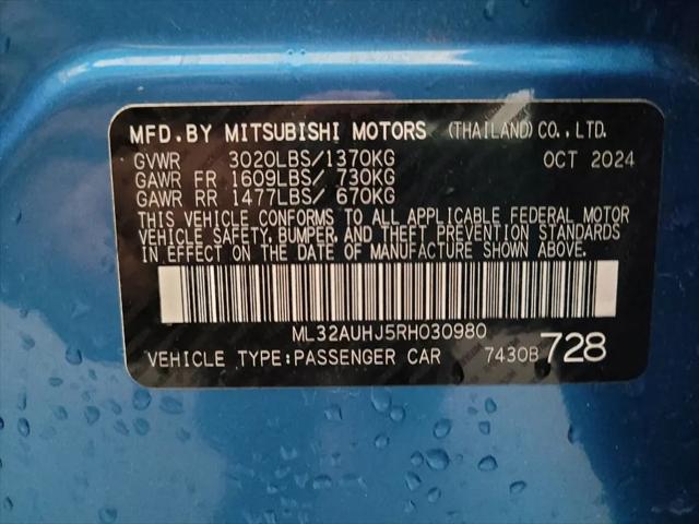 2024 Mitsubishi Mirage ES