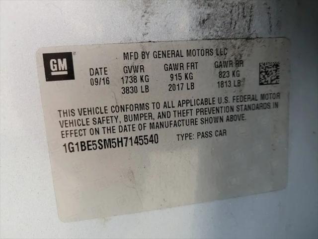 2017 Chevrolet Cruze LT Auto