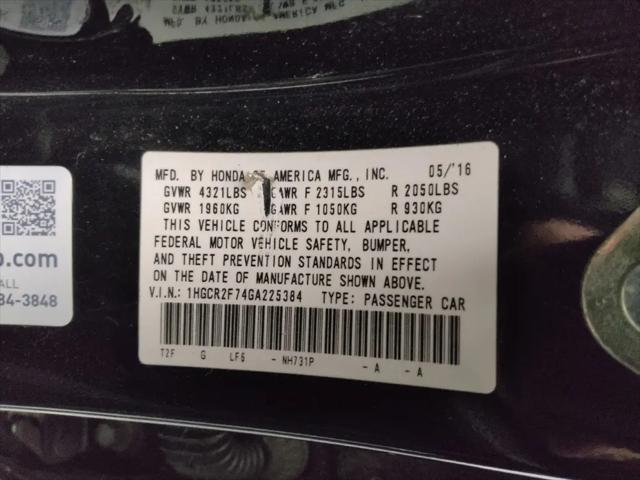 2016 Honda Accord EX