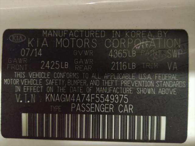 2015 Kia Optima LX
