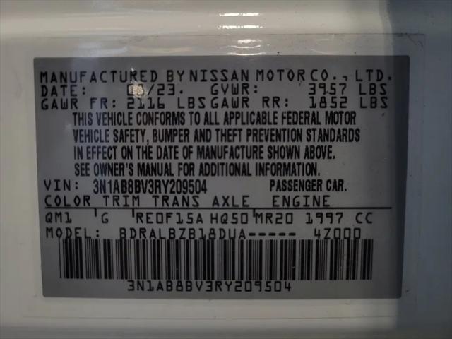 2024 Nissan Sentra S Xtronic CVT