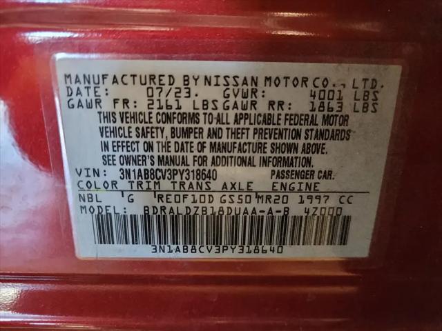 2023 Nissan Sentra SV Xtronic CVT
