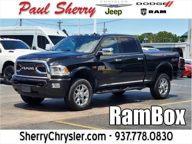 2018 Ram 2500 Limited Crew Cab 4x4 6'4" Box for sale near Piqua, OH