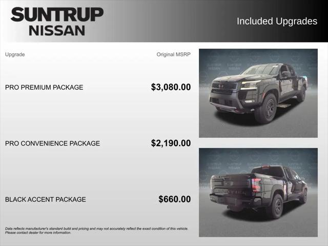 2025 Nissan Frontier Crew Cab Long Bed PRO-4X 4x4