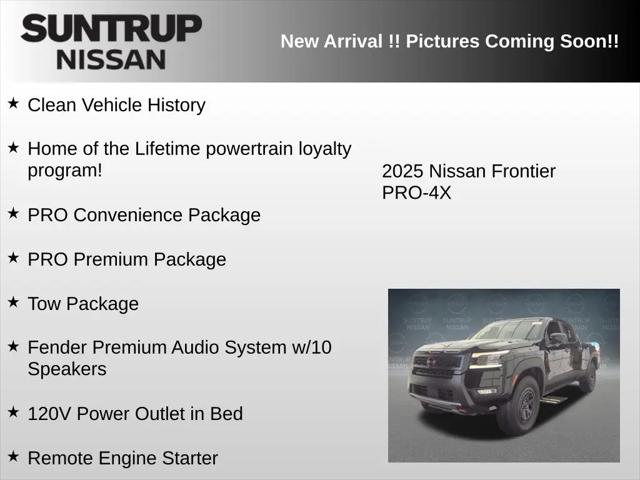 2025 Nissan Frontier Crew Cab Long Bed PRO-4X 4x4
