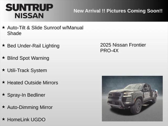 2025 Nissan Frontier Crew Cab Long Bed PRO-4X 4x4