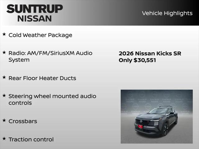 2026 Nissan Kicks SR