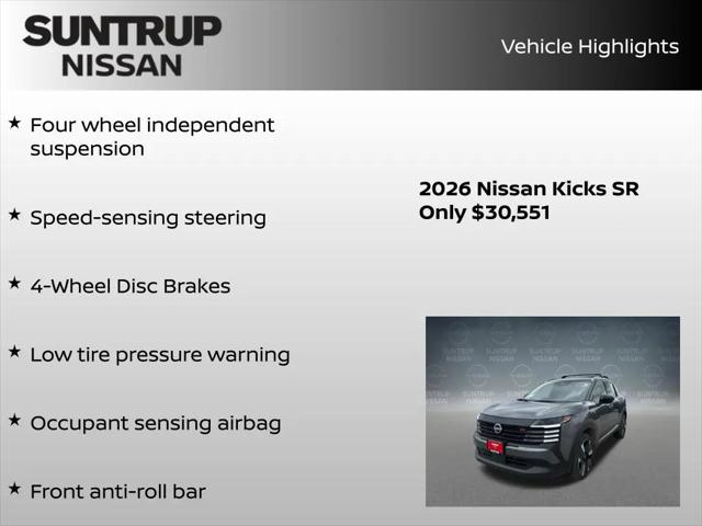 2026 Nissan Kicks SR
