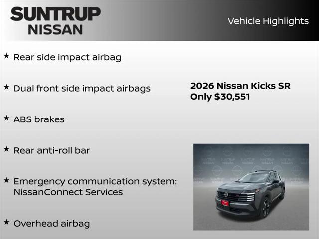 2026 Nissan Kicks SR