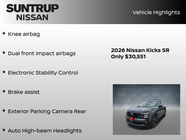 2026 Nissan Kicks SR