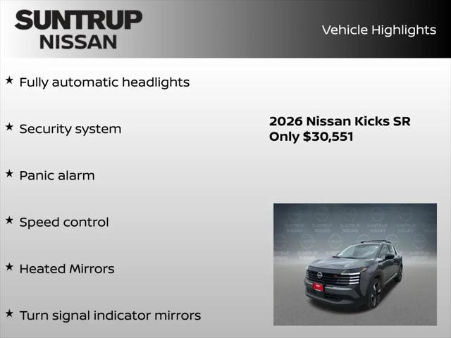 2026 Nissan Kicks SR