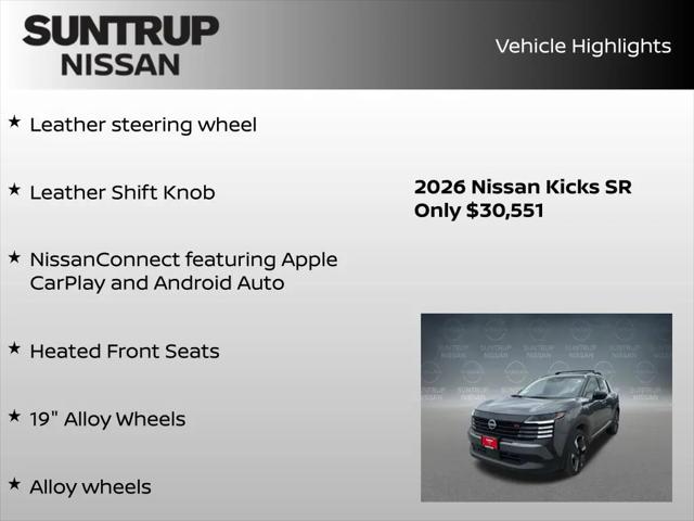 2026 Nissan Kicks SR