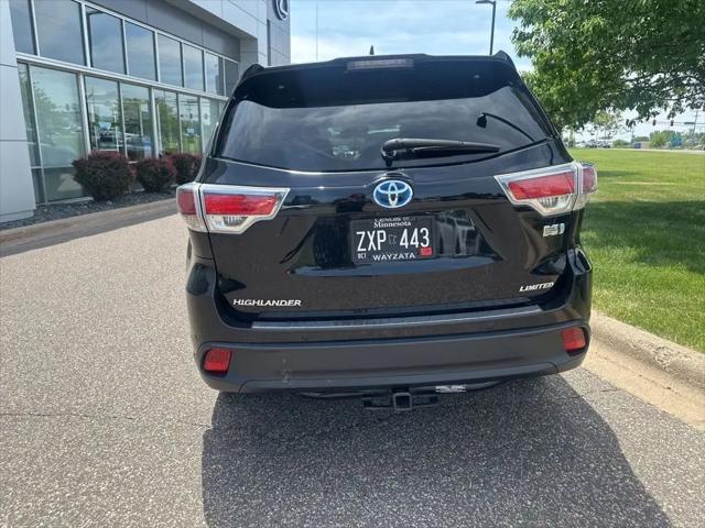 2015 Toyota Highlander Hybrid Limited Platinum V6