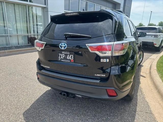 2015 Toyota Highlander Hybrid Limited Platinum V6