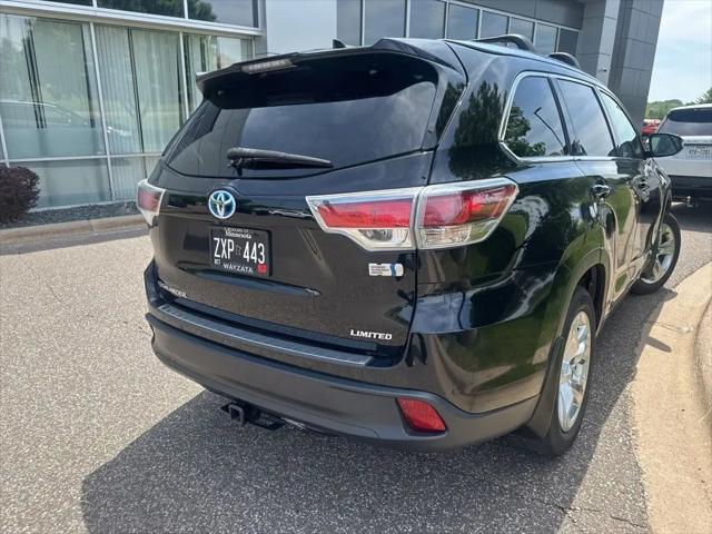 2015 Toyota Highlander Hybrid Limited Platinum V6