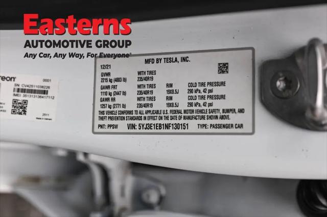 2022 Tesla Model 3 Long Range Dual Motor All-Wheel Drive