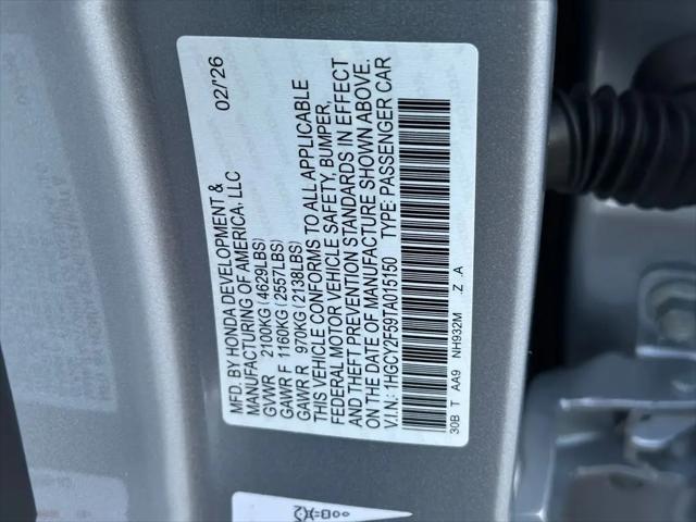2026 Honda Accord Sedan Sport