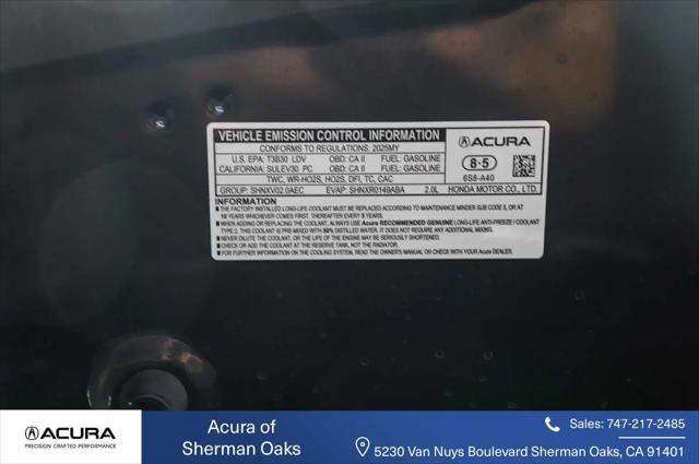 2025 Acura TLX Technology Package