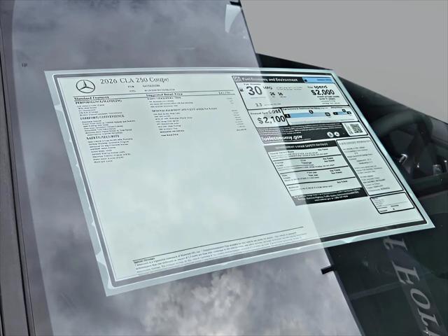 2026 Mercedes-Benz CLA 250 CLA 250