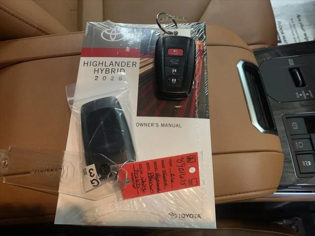 2026 Toyota Highlander Platinum