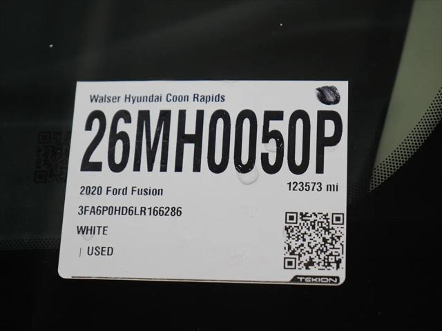 2020 Ford Fusion SE