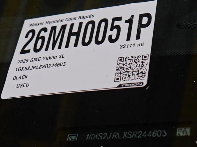 2025 GMC Yukon XL 4WD Denali