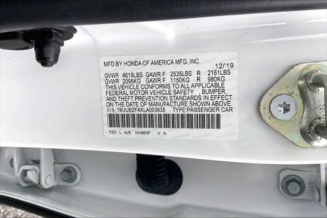 2020 Acura TLX Tech Package