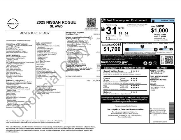 2025 Nissan Rogue SL Intelligent AWD