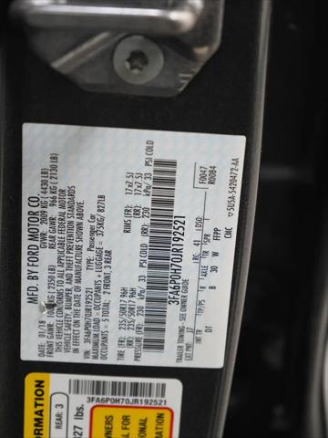 2018 Ford Fusion SE