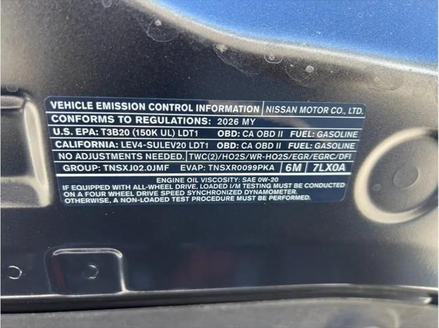 2026 Nissan Kicks SV