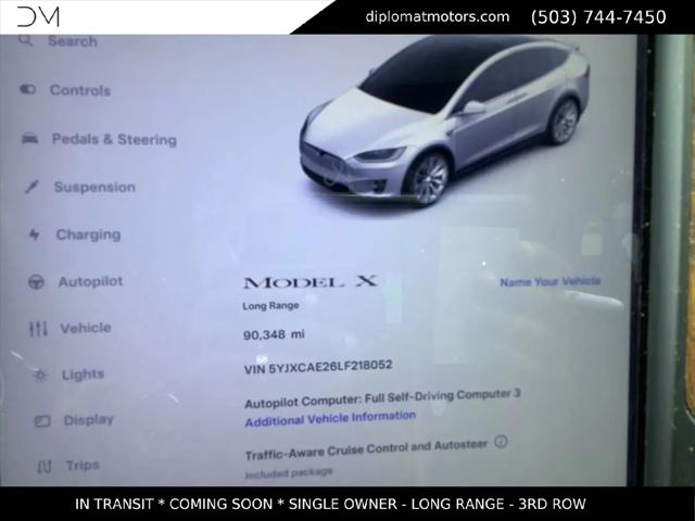 2020 Tesla Model X Long Range Dual Motor All-Wheel Drive