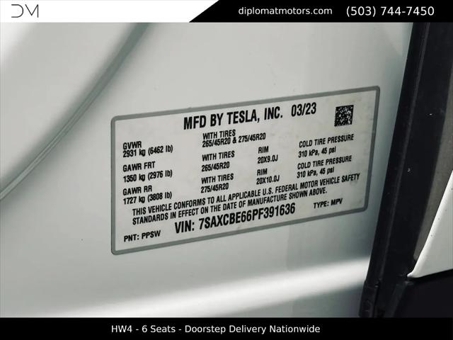 2023 Tesla Model X Plaid Tri Motor All-Wheel Drive