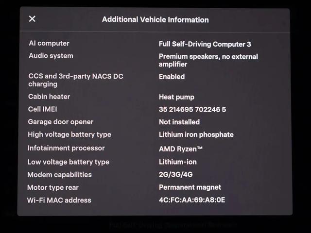 2023 Tesla Model 3 Rear-Wheel Drive