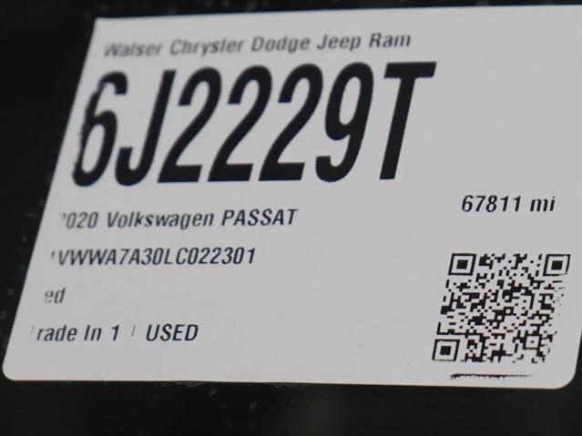 2020 Volkswagen Passat 2.0T SE