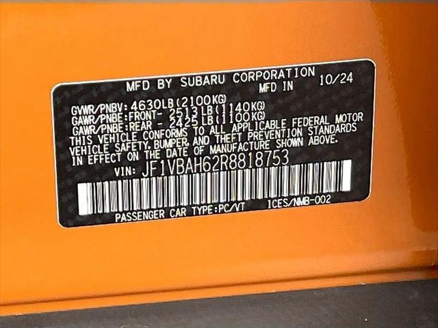 2024 Subaru WRX Premium