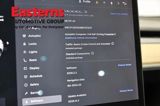 2021 Tesla Model 3 Standard Range Plus Rear-Wheel Drive