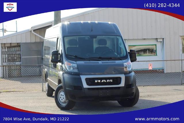 2021 Ram ProMaster Cargo Van High Roof 159" WB EXT for sale in Dundalk, MD