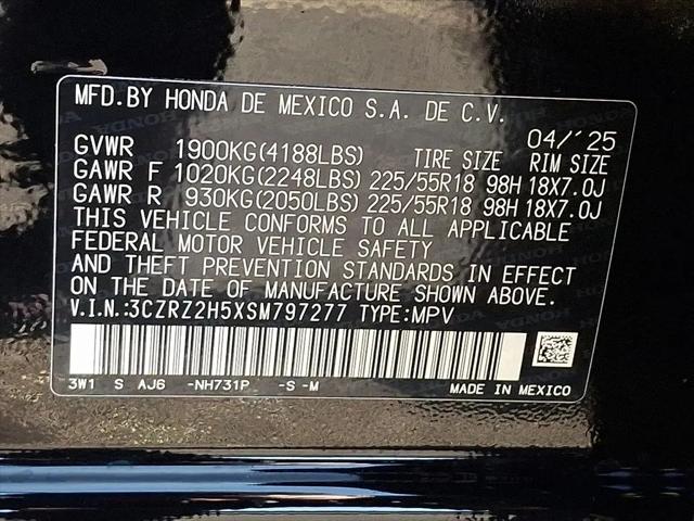 2025 Honda HR-V AWD Sport