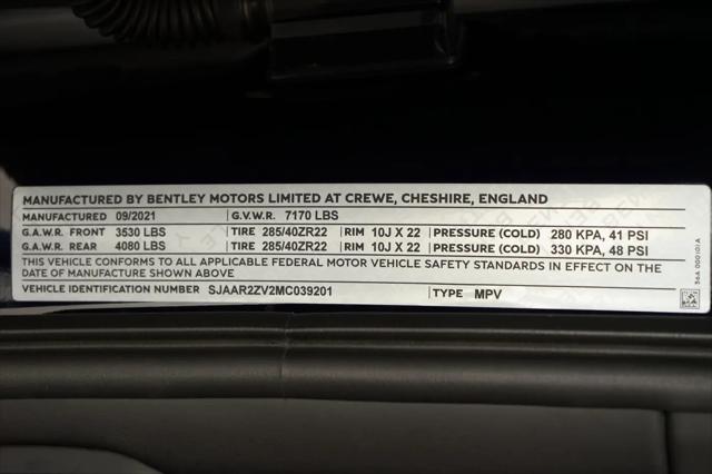 2021 Bentley Bentayga Speed