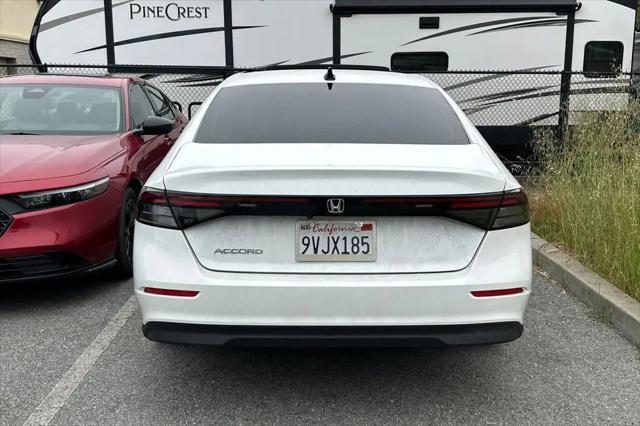 2025 Honda Accord Sedan SE
