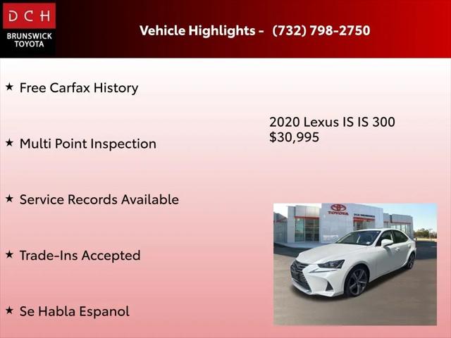 2020 Lexus IS 300 IS 300