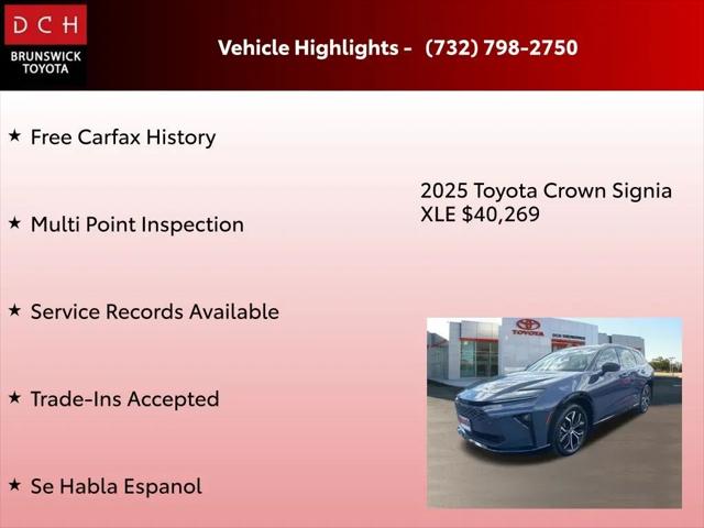 2025 Toyota Crown Signia XLE