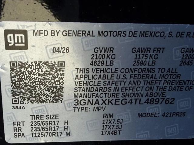 2026 Chevrolet Equinox FWD ACTIV