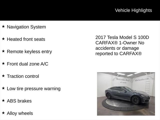 2017 Tesla Model S 100D