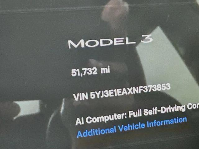 2022 Tesla Model 3 Rear-Wheel Drive
